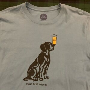 LIFE IS GOOD SS Classic Ft “Man’s Best Friends” Tee